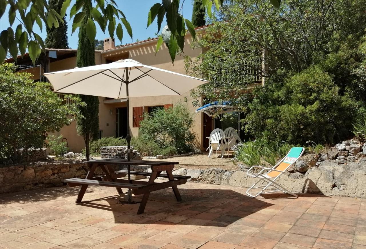 T2 36 M2, Rdc De Villa, Clim, Gd Jardin Clos, Animx Ok, Quartier Mt Faron Tres Calme, Wifi, Parking Τουλόν Εξωτερικό φωτογραφία